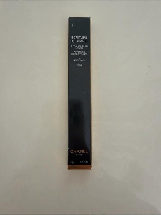 CHANEL Other - CHANEL Écriture Liquid Eye Liner - Noir Black with Gold Trim